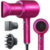 Picture of Wavytalk Negative Ions Hair Dryer Professional 1875 Watt Blow Dryer with Concentrator Diffuser and Nozzle Comb Fast Drying Light and Quiet with Ceramic Technology for All Hair Types Fuchsia Rose Red