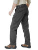 Picture of CQR Men's Tactical Pants Lightweight EDC Assault Cargo, Duratex(tlp104) - Charcoal, 34W/32L