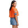 Picture of FOCO Denver Broncos NFL Womens Gameday Mesh Crop Top - Large