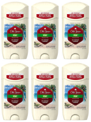 Picture of Old Spice Antiperspirant and Deodorant for Men Fiji with Palm Tree Scent 2.6 Oz (Pack of 6)