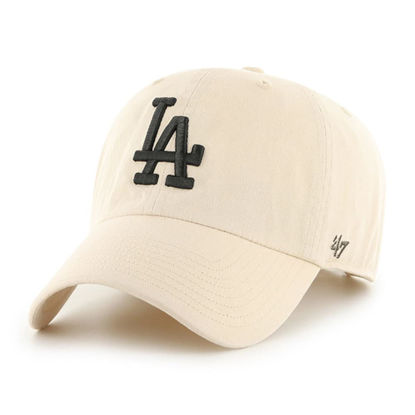 Picture of '47 Los Angeles Dodgers Clean Up Dad Hat Baseball Cap - Natural