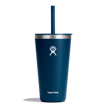 Picture of Hydro Flask 28 Oz All Around Tumbler Straw Lid Indigo