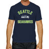 Picture of Team Fan Apparel NFL Adult Gameday T-Shirt - Cotton Blend - Tagless - Semi-Fitted - Unleash Your Team Spirit During Game Day (Seattle Seahawks - Blue, Adult Small)