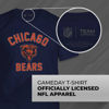 Picture of Team Fan Apparel NFL Adult Gameday T-Shirt - Cotton Blend - Tagless - Semi-Fitted - Unleash Your Team Spirit During Game Day (Chicago Bears - Blue, Adult X-Large)