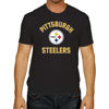 Picture of Team Fan Apparel NFL Adult Gameday T-Shirt - Cotton Blend - Tagless - Semi-Fitted - Unleash Your Team Spirit During Game Day (Pittsburgh Steelers - Black, Adult Medium)