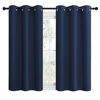 Picture of NICETOWN Blackout Curtain Panels, Window Treatment Energy Saving Thermal Insulated Solid Grommet Blackout Drapes/Draperies (Navy, 1 Pair, 42 by 48-inch)