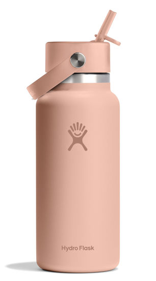 Picture of Hydro Flask 32 Oz Wide Mouth Flex Straw Cap Seacliff