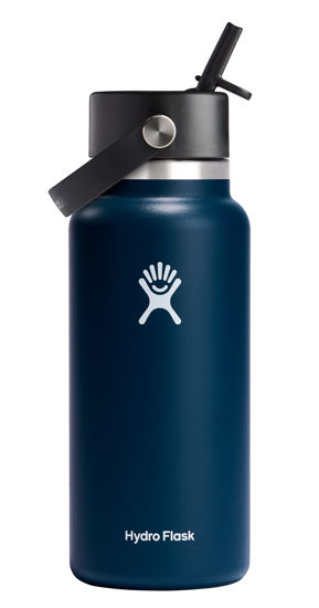 Picture of Hydro Flask Wide Flex Straw Cap Indigo 32 Oz