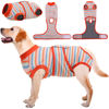 Picture of Kuoser Recovery Suit for Dogs Cats After Surgery, Professional Pet Recovery Shirt Dog Abdominal Wounds Bandages, Substitute E-Collar & Cone,Prevent Licking Dog Onesies Pet Surgery Recovery Suit