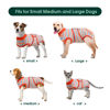 Picture of Kuoser Recovery Suit for Dogs Cats After Surgery, Professional Pet Recovery Shirt Dog Abdominal Wounds Bandages, Substitute E-Collar & Cone,Prevent Licking Dog Onesies Pet Surgery Recovery Suit