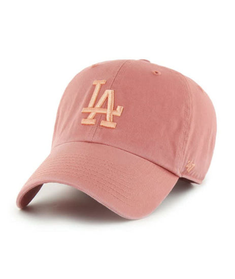 Picture of 47 Brand Los Angeles Dodgers Adjustable Clean Up Cap, Los Angeles Dodgers Island Red