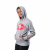 Picture of Ultra Game NFL Boys Extra Soft Fleece Pullover Hoodie Sweatshirt, San Francisco 49ers, Heather Gray, 8