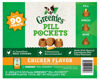 Picture of Greenies Chicken Flavor Capsule Size Pill Pockets Treats for Dogs 3 /7.9 Oz Net Wt 23.7 Oz