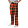 Picture of FOCO Cincinnati Bengals NFL Mens Buffalo Check Lounge Pants - XXL