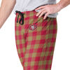 Picture of FOCO San Francisco 49ers NFL Mens Buffalo Check Lounge Pants - XXL