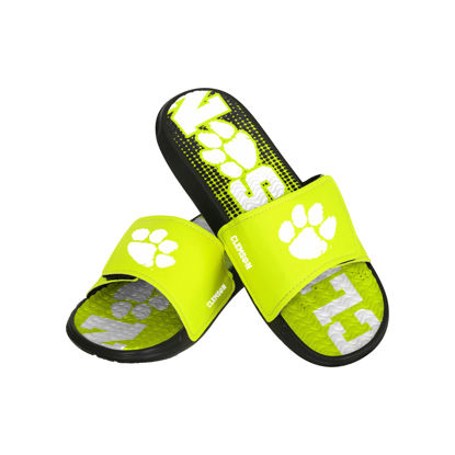 Picture of FOCO Clemson Tigers NCAA Mens Highlights Gel Slide - XL