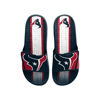 Picture of FOCO Houston Texans NFL Mens Team Stripe Gel Slide - S