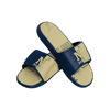 Picture of FOCO Navy Midshipmen NCAA Mens Colorblock Big Logo Gel Slides - M