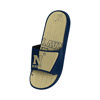 Picture of FOCO Navy Midshipmen NCAA Mens Colorblock Big Logo Gel Slides - M