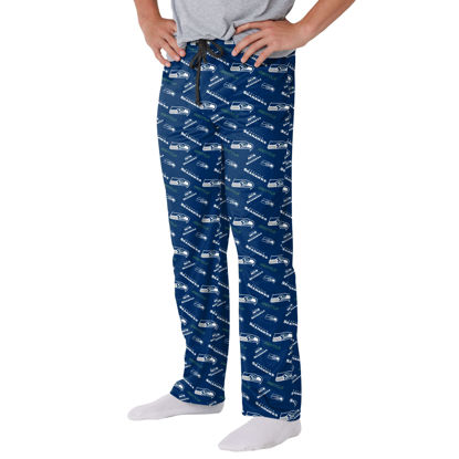 Picture of FOCO Seattle Seahawks NFL Mens Repeat Print Lounge Pants - XL