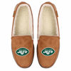 Picture of New York Jets NFL Mens Exclusive Beige Moccasin - Version 2 - M