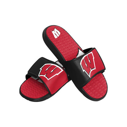 Picture of FOCO NCAA Mens Colorblock Big Logo Gel Slides - S