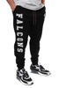 Picture of Ultra Game NFL Men's Super Soft Game Day Jogger Sweatpants, Atlanta Falcons, Black, Small