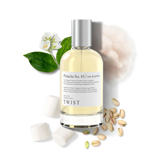 Picture of Twist Pistache No. 85 - Eau De Parfum Inspired by K. Yum Pistachio Gelato, Long-Lasting Perfume For Women & Men - 100 ml | 3.4 fl. oz.