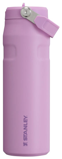 Picture of Stanley IceFlow Flip Straw 2.0 Water Bottle 24 OZ | Built-In Straw with Larger Opening | Lightweight & Leak-Resistant | Insulated Stainless Steel | BPA-Free | Lilac