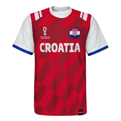 Picture of Outerstuff Mens FIFA World Cup Primary Classic Short Sleeve Jersey, Sublimated, XX-Large