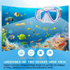 Picture of Greatever Dry Snorkel Set,Panoramic Wide View,Anti-Fog Scuba Diving Mask,Professional Snorkeling Gear for Adults