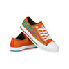 Picture of FOCO Miami Dolphins NFL Womens Color Glitter Canvas Shoes - 9