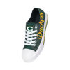 Picture of FOCO Green Bay Packers NFL Womens Color Glitter Canvas Shoes - 6