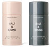 Picture of SALT & STONE Sensitive Skin Natural Deodorant Duo (2 Pack: Santal & Vetiver + Bergamot & Hinoki) | for Women & Men | Aluminum Free & Baking Soda Free | Free From Parabens & Sulfates (2.6 oz)