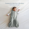 Picture of HALO Sleepsack Supersoft Wearable Blanket, Viscose Made from Bamboo, Sleeping Bag for Babies, 1.5 TOG, 0 - 6 Months, Small, Blue Fog