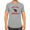 Picture of Team Fan Apparel NFL Adult Gameday T-Shirt - Cotton Blend - Tagless - Semi-Fitted - Unleash Your Team Spirit During Game Day (Arizona Cardinals - Gray, Adult XX-Large)