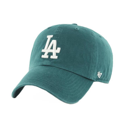 Picture of '47 Brand Los Angeles Dodgers Adjustable Clean Up Cap, Pacific Green