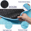 Picture of Sunheir Washable Pee Pads for Dogs Extra Large 36" x 48" 2-Pack Reusable Puppy Pads Pet Training Pads, Whelping Pad, Non-Slip Protects Against Urine Leakage (Leaves - Sky Blue, 36x48)