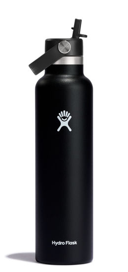 Picture of Hydro Flask Standard Flex Straw Cap Black 24 Oz