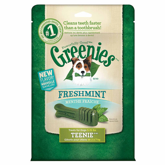 Picture of Greenies Fresh Dental Treats for Dogs Teenies - 43 Pack - (Dogs 5-15 lbs) - Pack of 2