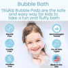 Picture of TruKid Bubble Podz Bubble Bath for Baby & Kids, Gentle Refreshing Bath Bomb for Sensitive Skin, pH Balance 7 for Eye Sensitivity, Natural Moisturizers and Ingredients, Vanilla (60 Podz)