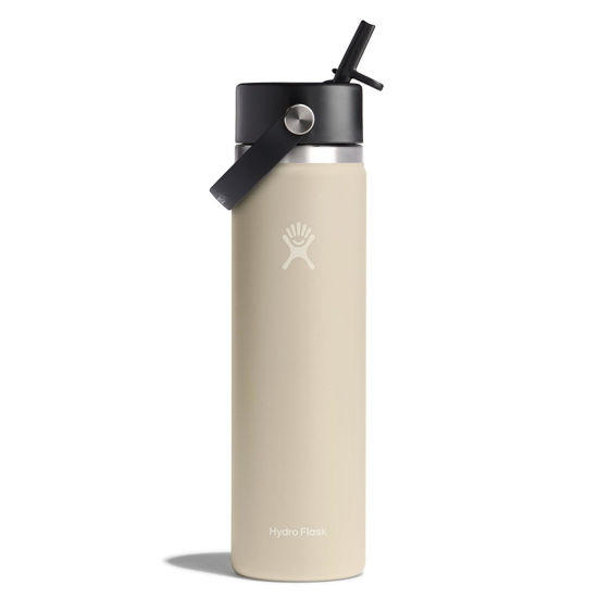 Picture of Hydro Flask Wide Flex Straw Cap Oat 24 Oz