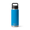 Picture of YETI Rambler 26 oz Bottle, Vacuum Insulated, Stainless Steel with Chug Cap, Big Wave Blue