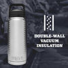 Picture of YETI Rambler 26 oz Bottle, Vacuum Insulated, Stainless Steel with Chug Cap, Black