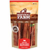 Picture of Natural Farm Odor Free Jumbo Bully Sticks (12 Inch, 5 Pack), Extra-Thick Chews for Dogs, Fully Digestible 100% Beef Treats, Supports Dental Health, Keep Your Dog Busy with 50% Longer Lasting Chews…