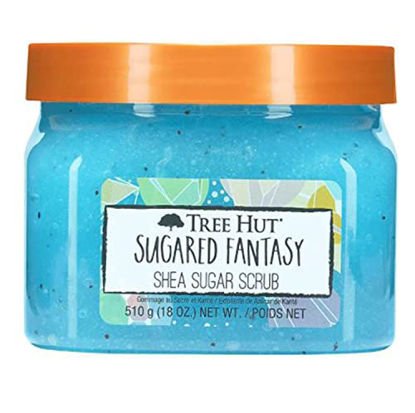 Picture of Sugared Fantasy Shea Sugar Scrub 18 Oz! Formulated With Real Sugar, Certified Shea Butter And Blueberry Extract! Exfoliating Body Scrub That Leaves Skin Feeling Soft & Smooth! (Sugared Fantasy) (#.01 Pack (Sugared Fantasy))