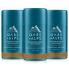 Picture of Oars + Alps Aluminum Free Deodorant for Men and Women, Dermatologist Tested and Made with Clean Ingredients, Travel Size, Bergamot Grove, 3 Pack, 2.6 Oz Each