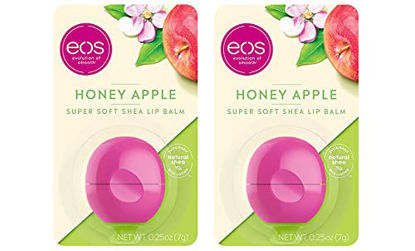 Picture of Super Soft Shea Lip Balm - Honey Apple | 24 Hour Hydration | Lip Care to Moisturize Dry Lips | Gluten Free | 0.25 oz| Pack of 2