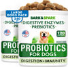 Picture of Dog Probiotics & Digestive Enzymes - Allergies & Itchy Skin + Gut Health - Pet Diarrhea Gas Treatment, Upset Stomach Relief Pills, Digestion Health Prebiotic Supplement Tummy Treat (240 Ct - Bacon)