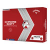 Picture of Callaway Golf 2022 Chrome Soft Golf Balls, White/Red Truvis